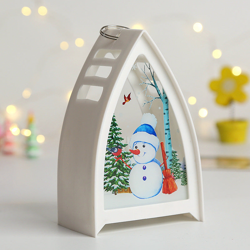 Colverro™ Hand-Painted LED Christmas Figures – Santa, Snowman and Reindeer