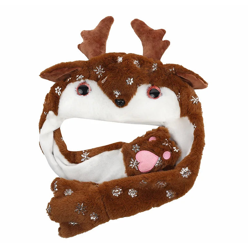 Colverro™ Plush Santa Hat with Thick Lining for Holiday Parties