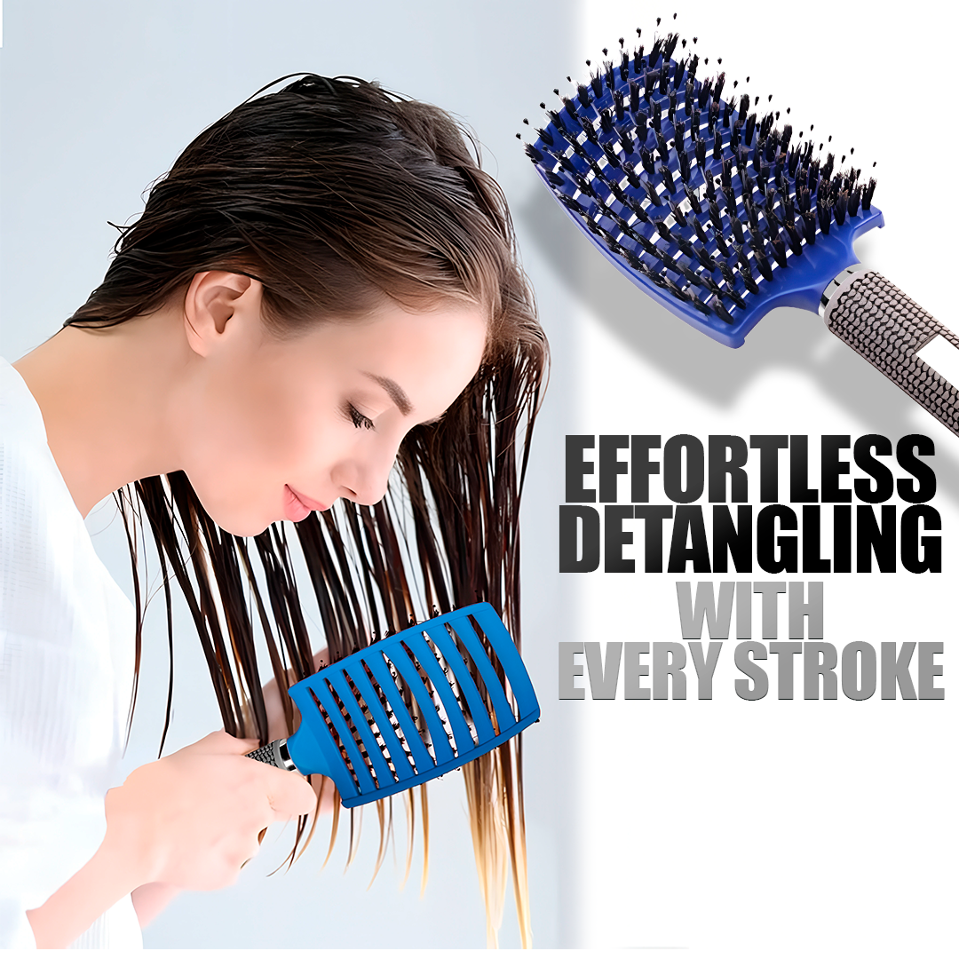 Colverro™ Detangling Hair Brush for Gentle, Pain-Free Knot Removal