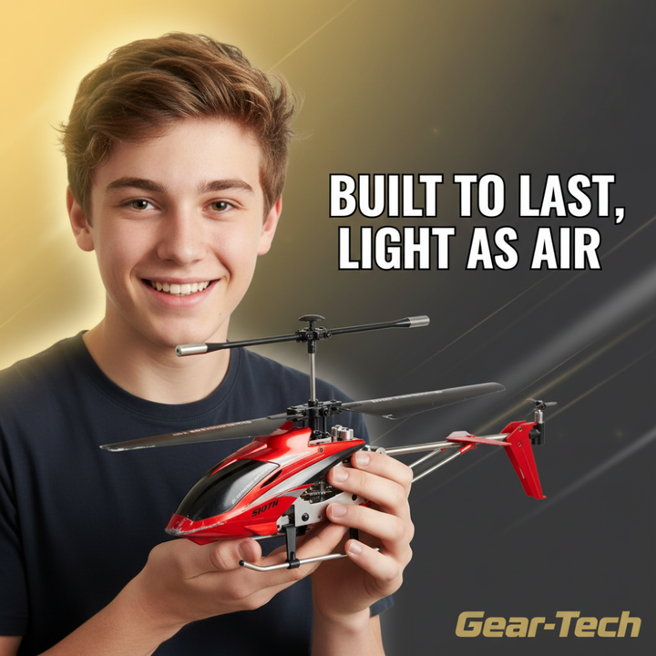 Colverro™ Remote Control Helicopter with LED Lights and Gyro Stabilizer