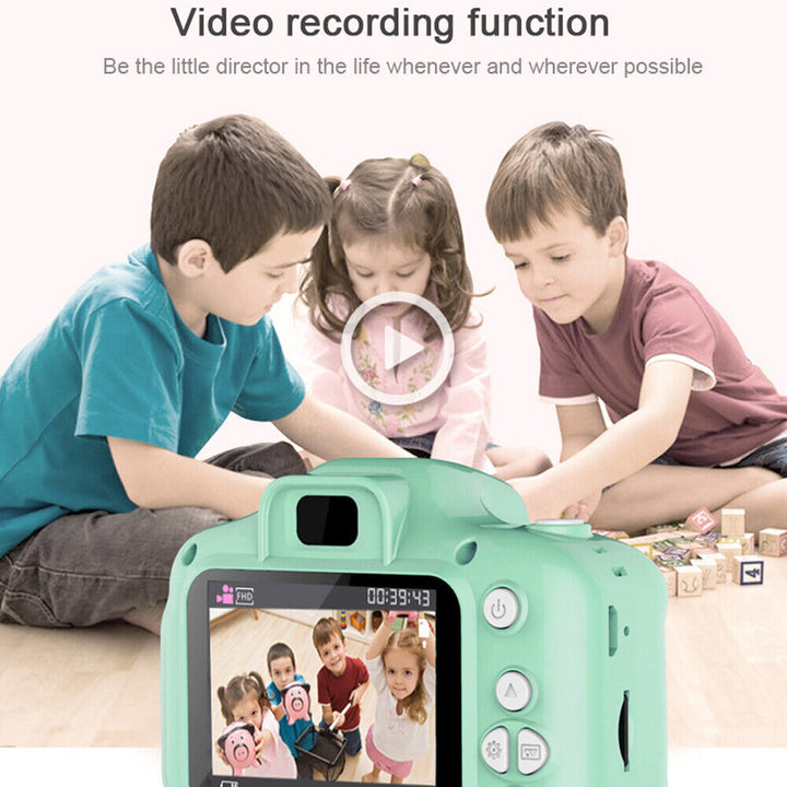 Colverro™ Retro Mini Digital Camera with Full HD Video and 2" Screen