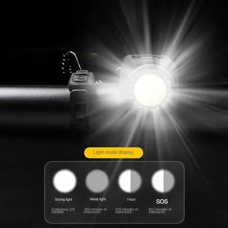 Colverro™ Bike Horn and Headlight Combo with 110 dB Alarm and Remote