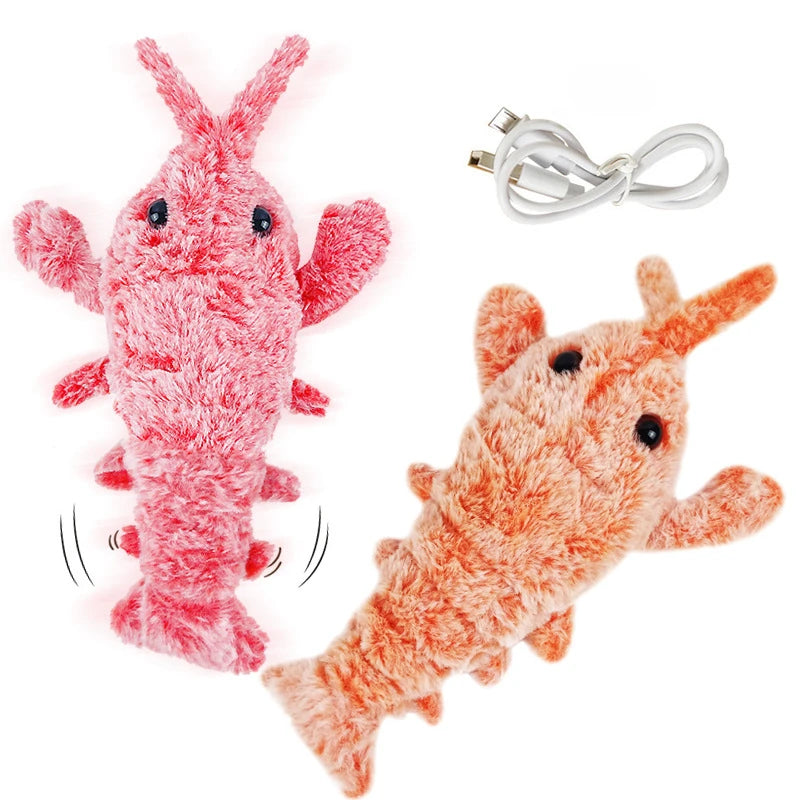 Colverro™ Flopping Shrimp Pet Toy with Touch-Activated Motion