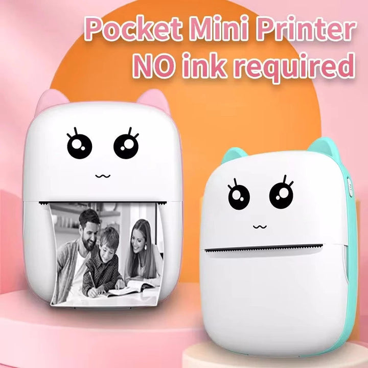 Colverro™ Mini Wireless Thermal Label Printer, Inkless Bluetooth