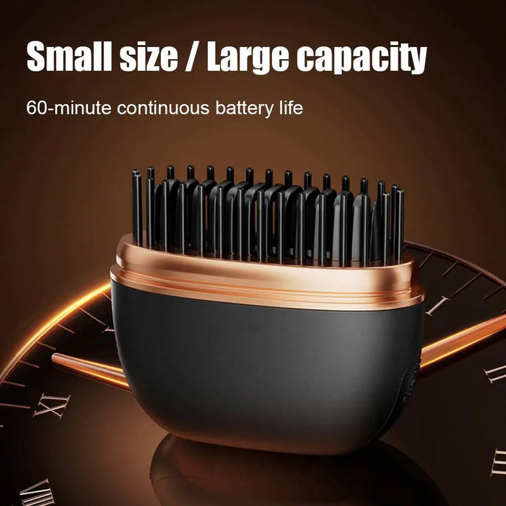 Colverro™ Cordless 2-in-1 Ceramic Straightening Comb for Travel