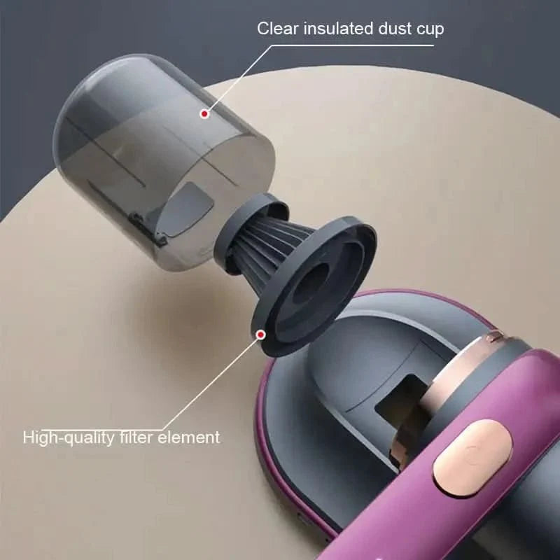 Colverro™ Cordless HEPA Handheld Vacuum with UVC Light for Mattresses