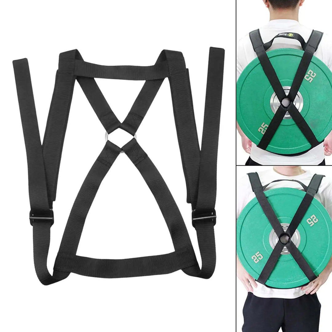 Colverro™ Adjustable Weighted Vest for Barbell Plates with Padded Back