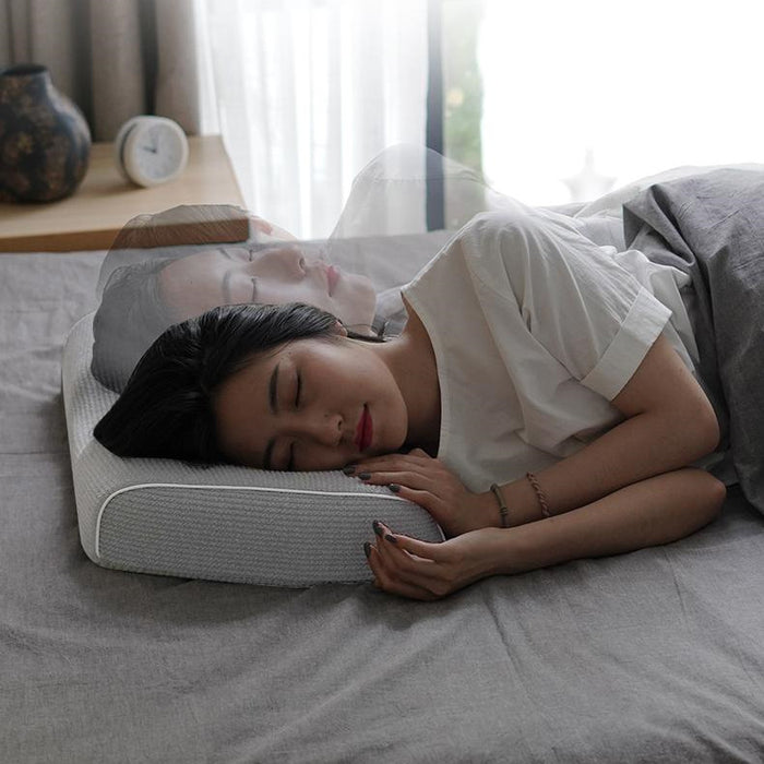 Colverro Memory Foam Pillow with Adjustable Height Insert