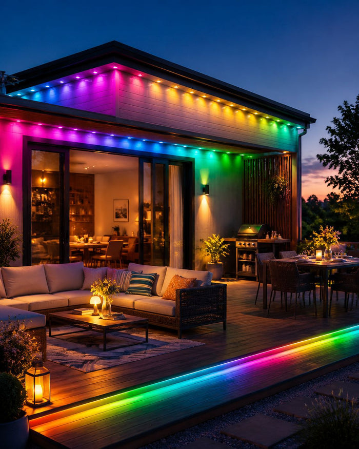 Colverro Permanent RGB Eave Lights with App Control, Waterproof