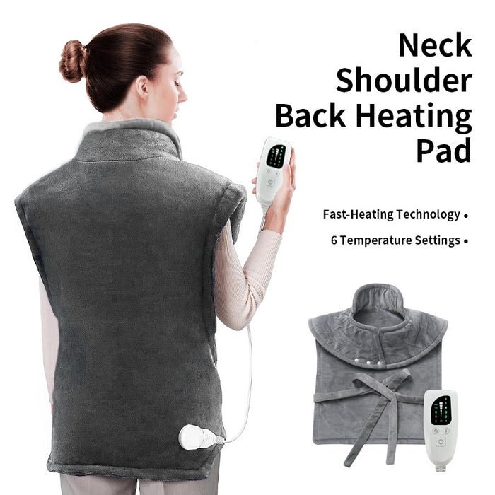 Colverro Electric Heating Shawl for Neck, Shoulders and Back, 120W