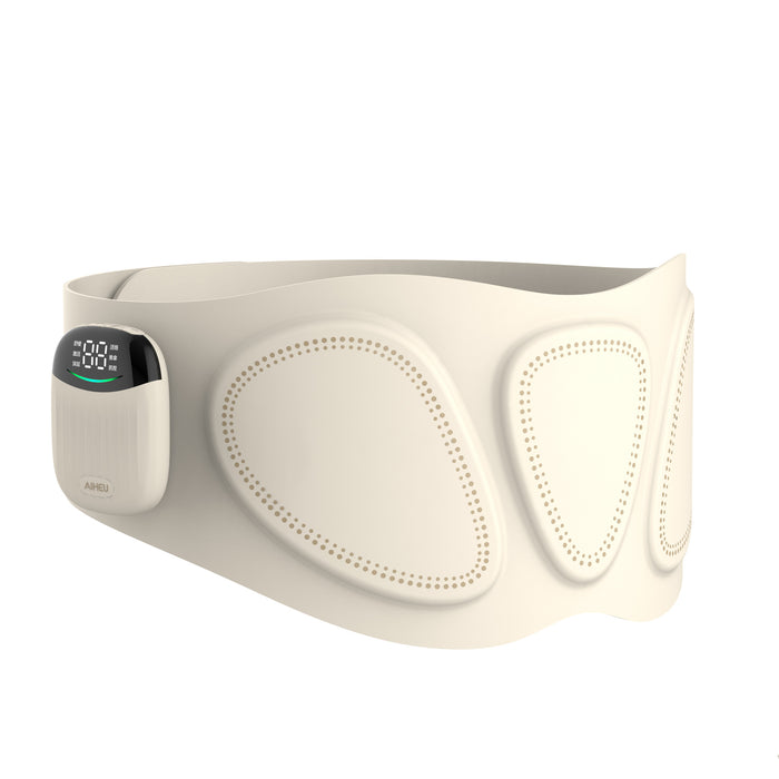 Colverro Heated Waist Belt with EMS Pulse Massage and LED Display