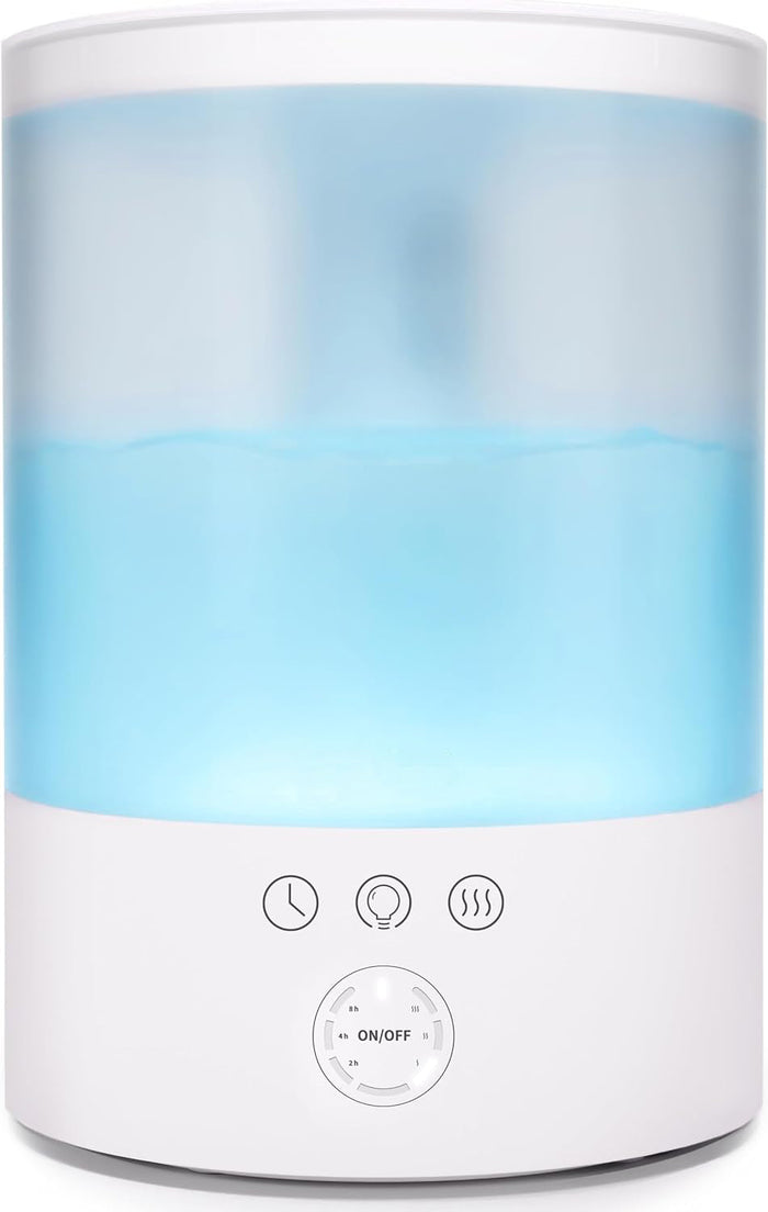 Colverro™ Cool Mist Humidifier with 2.5L Tank and 7-Color Night Light