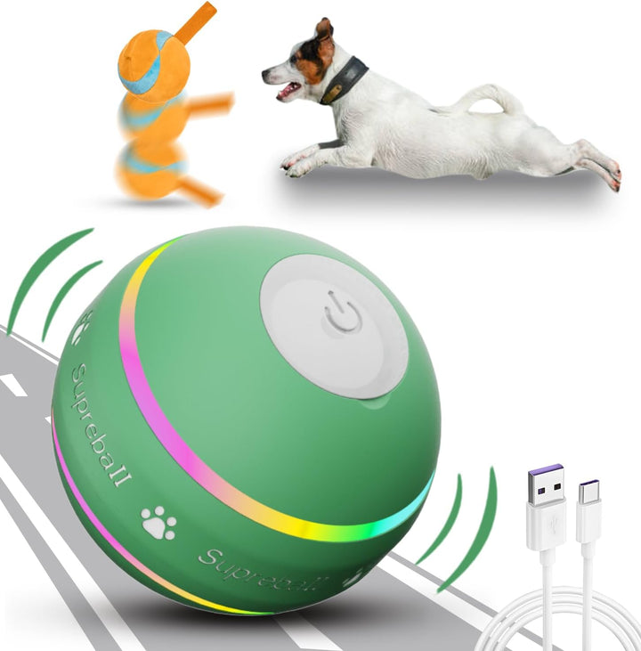 Colverro™ Self-Moving Dog Ball with Rolling and Bouncing Modes