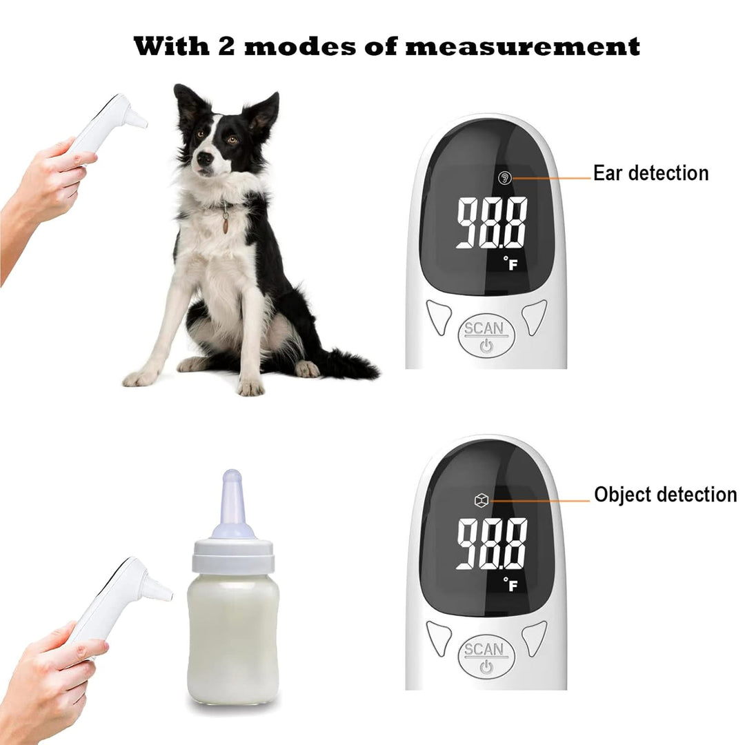 Colverro™ Infrared Pet Thermometer with One-Second Ear Reading