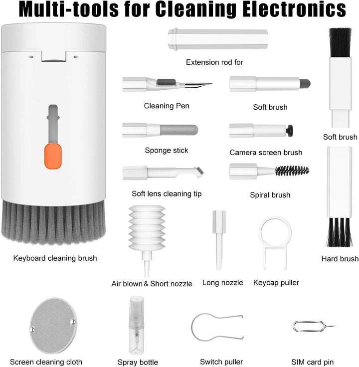 Colverro™ 20-in-1 Cleaning Kit for Keyboards, Earbuds and Screens
