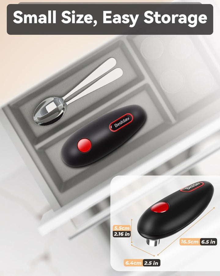Colverro™ Electric Automatic Can Opener with One-Touch Hands-Free Use