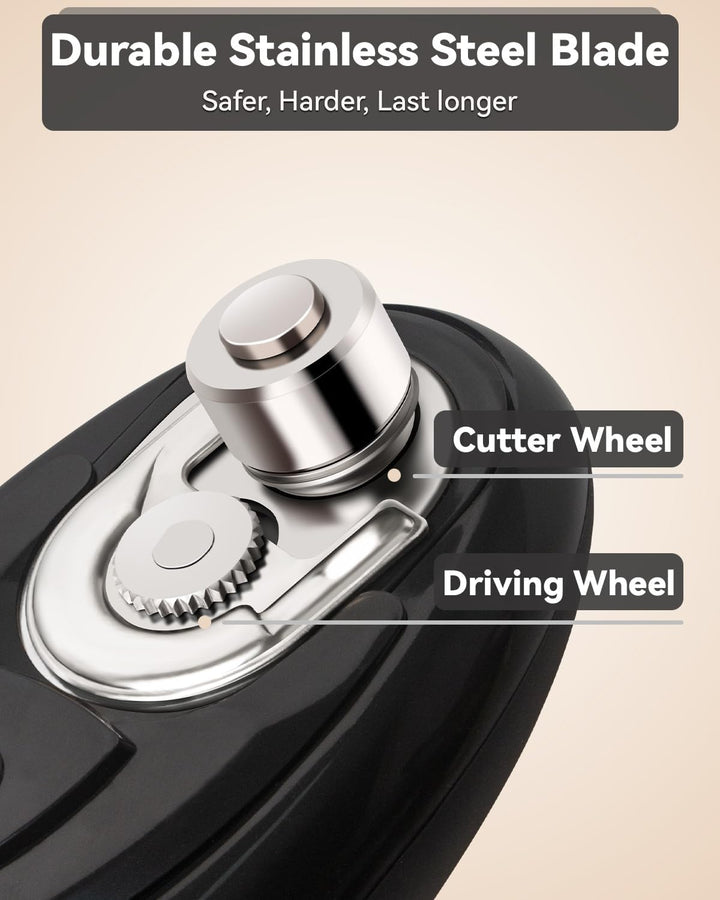 Colverro™ Electric Automatic Can Opener with One-Touch Hands-Free Use