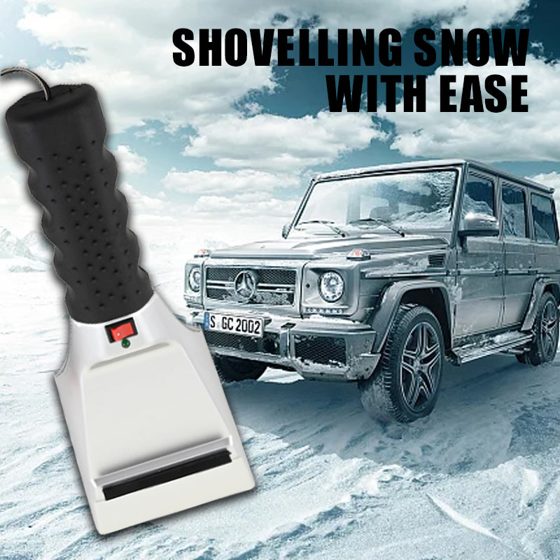Colverro™ Heated 12V Ice Scraper with Built-In LED Light