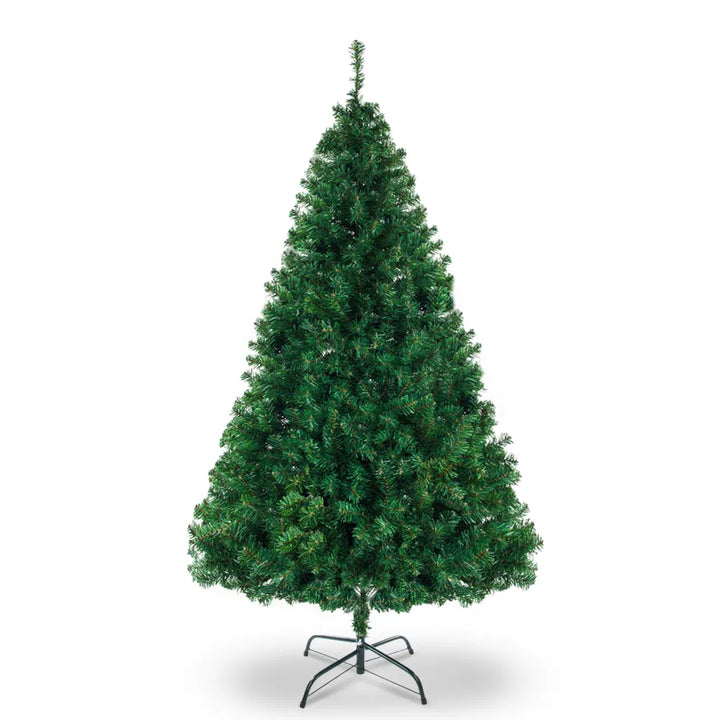 Lit 7 ft artificial Christmas tree