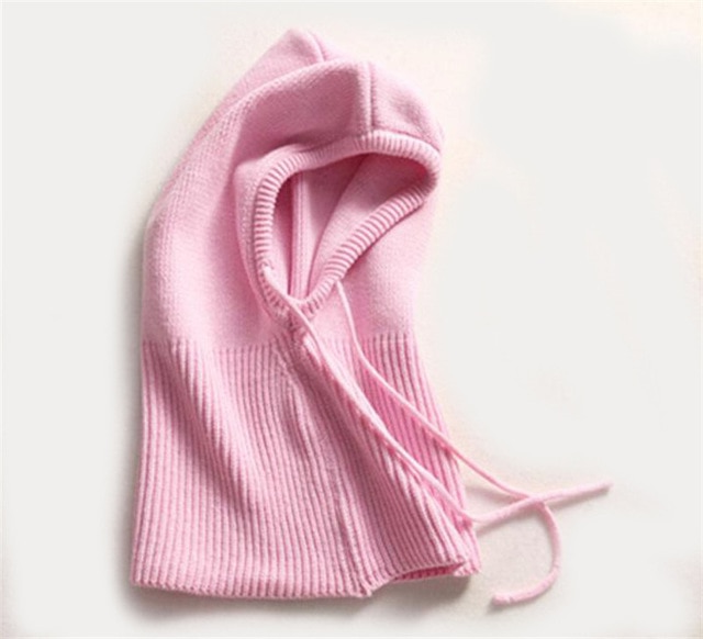 Colverro™ Hooded Knit Winter Hat with Adjustable Drawstrings
