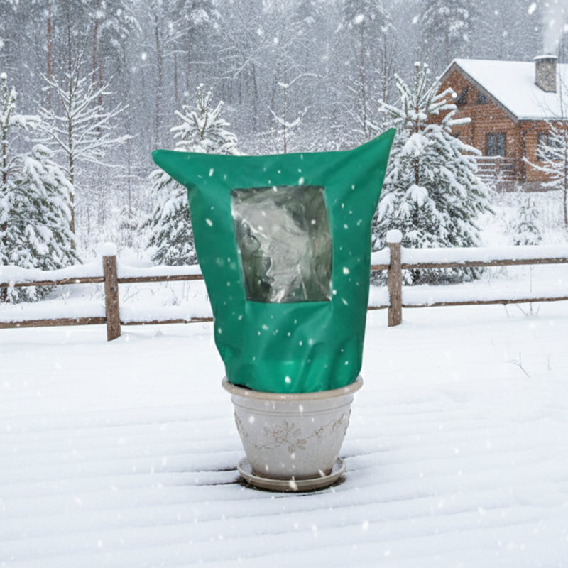 Colverro™ Frost Protection Plant Cover with Zipper and Clear Window