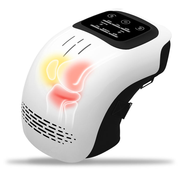 Colverro Cordless Heated Knee Massager with Vibration, USB