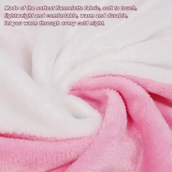 Colverro™ Soft Flannel Shark Hoodie Blanket with Leg Wrap