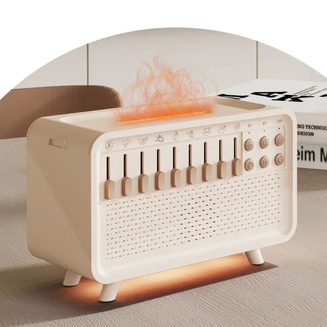 Colverro™ White Noise Machine with Humidifier, Night Light and Bluetooth