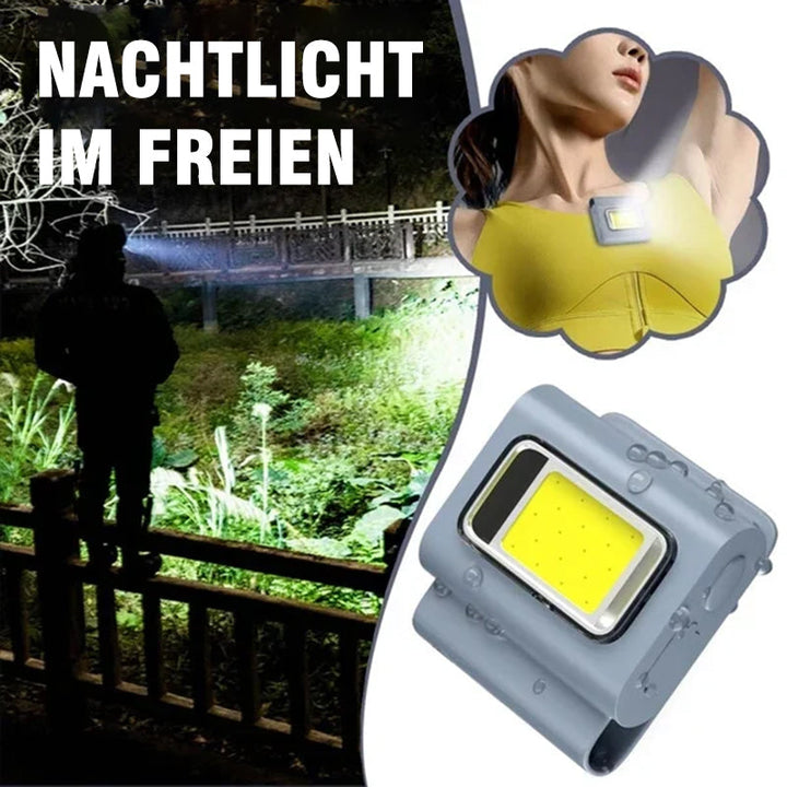Colverro™ Magnetic Mini COB Flashlight with USB Charging, 200 Lumens