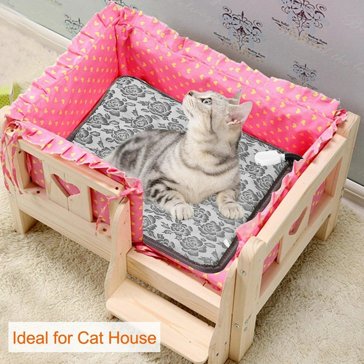 Colverro™ Electric Heated Pet Pad with Two Heat Settings and Chew-Proof Cord