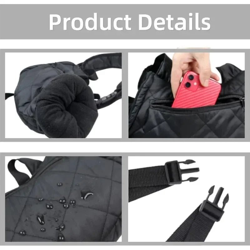 Colverro™ Heated Hand Muff with 3 Heat Settings and Shoulder Strap