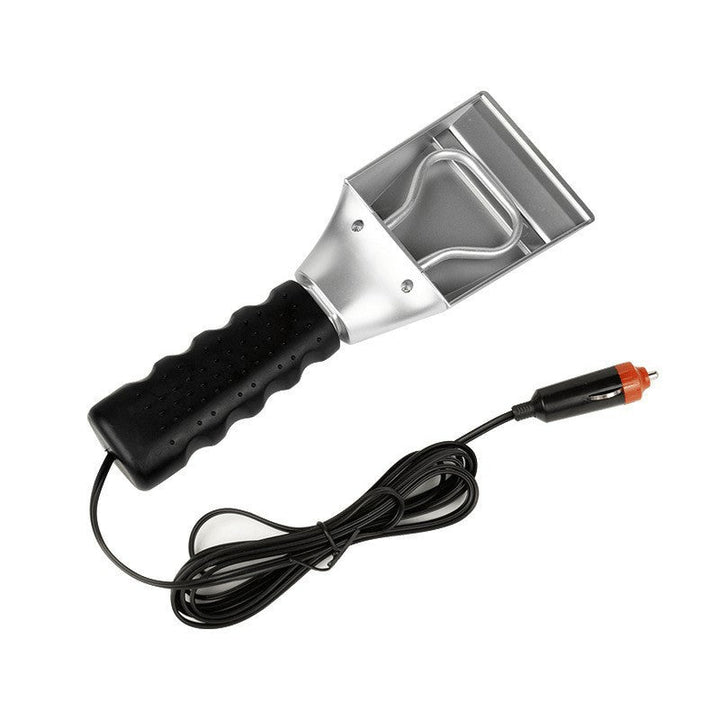 Colverro™ 12V Heated Ice Scraper for Faster Windshield Clearing