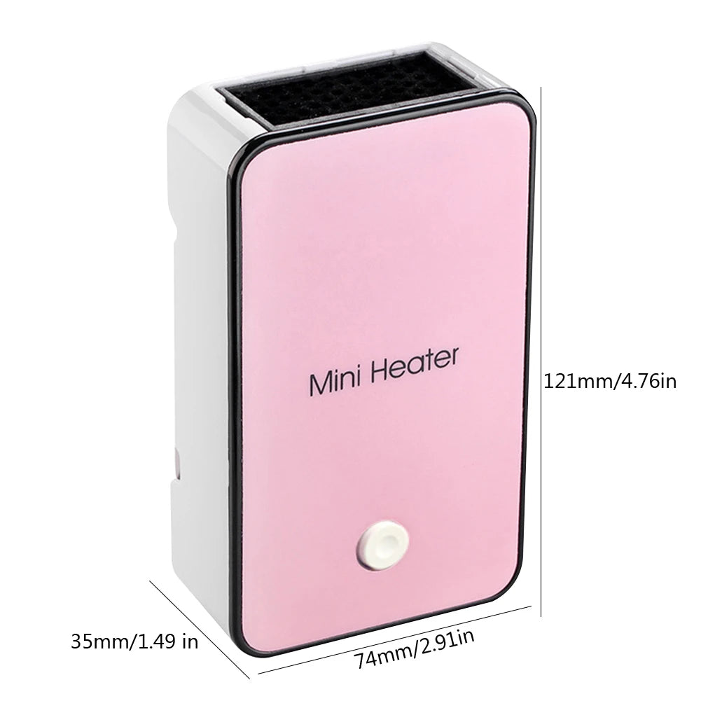 Colverro™ Compact Fan Heater with Instant PTC Warmth and Quiet Fan