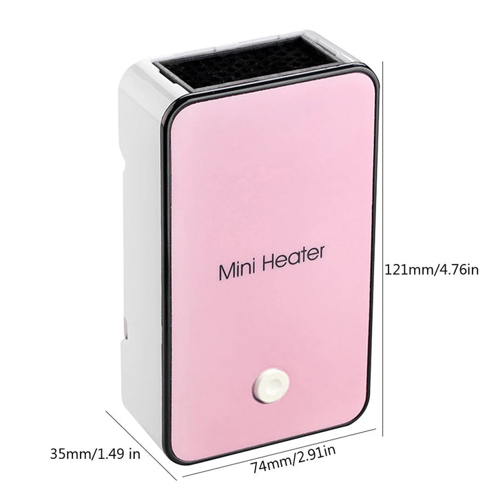 Colverro™ Compact Fan Heater with Instant PTC Warmth and Quiet Fan