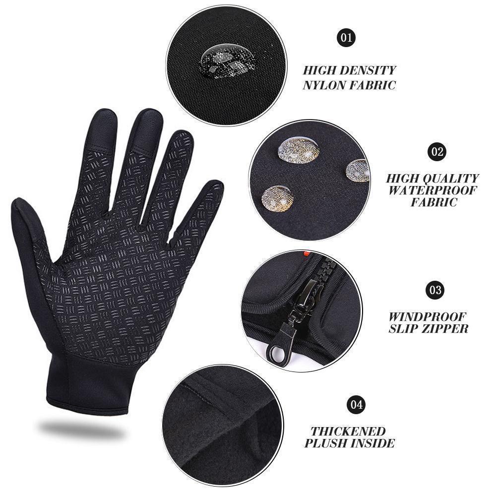 Colverro™ Waterproof Thermal Touchscreen Gloves with Grip Palm