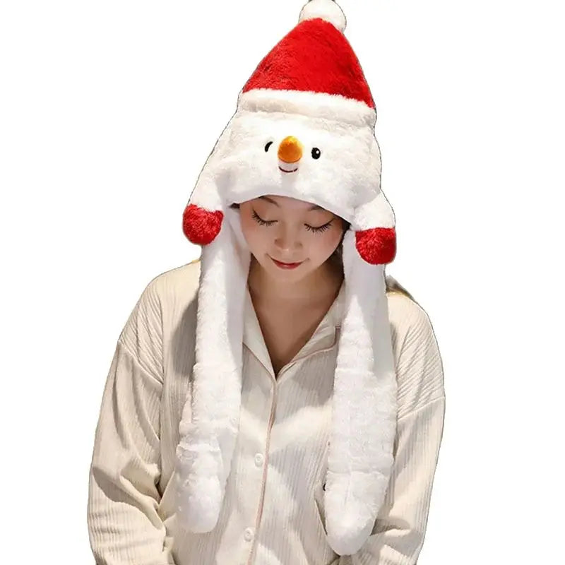 Colverro™ Plush Santa Hat with Thick Lining for Holiday Parties