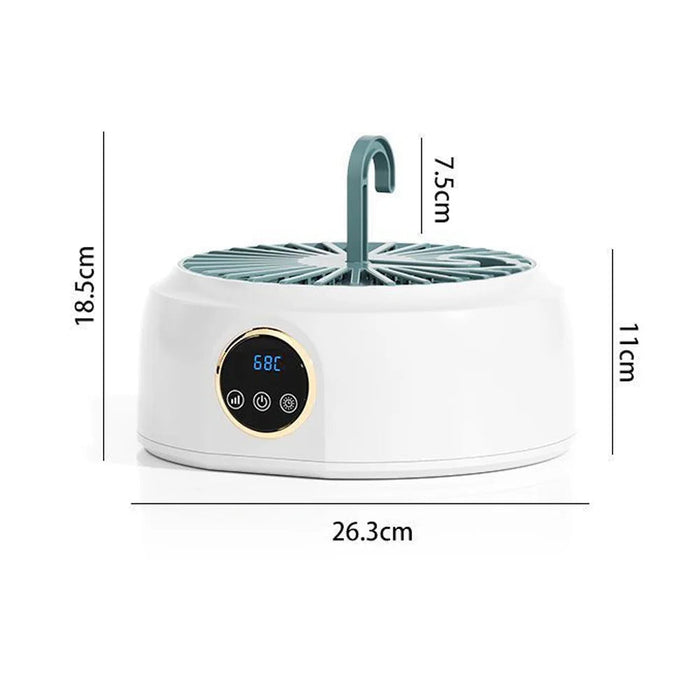 Colverro™ Foldable Electric Clothes Dryer with 600W Quick-Dry Power