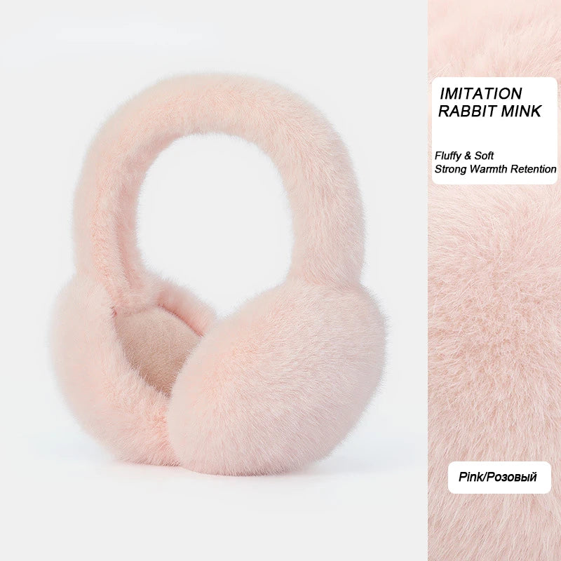 Colverro™ Luxury Plush Earmuffs – Soft Foldable Winter Ear Warmers