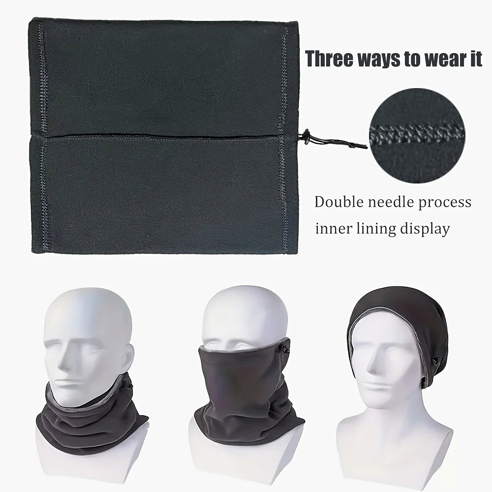 Colverro™ Fleece Balaclava Face Mask and Neck Gaiter with Buckle