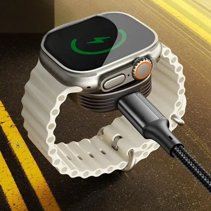 Colverro™ Magnetic Wireless Apple Watch Charger – Keychain Travel Size