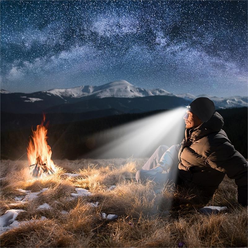 Colverro™ LED Headlamp Beanie – Knit Hat with Hands-Free Light