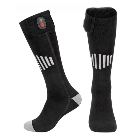 Colverro™ USB Rechargeable Heated Socks with Toe and Sole Warmth