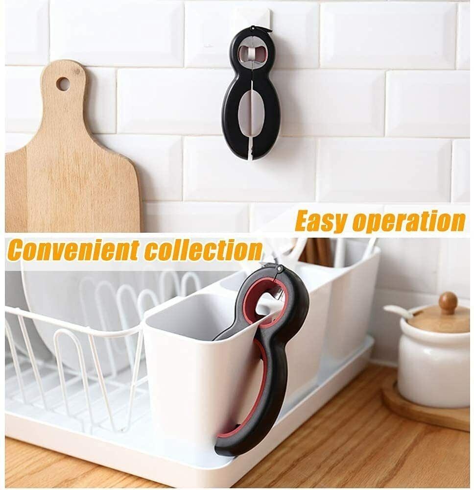 Colverro™ 6-in-1 Multi Opener for Jars, Bottles, Cans and Pull Tabs