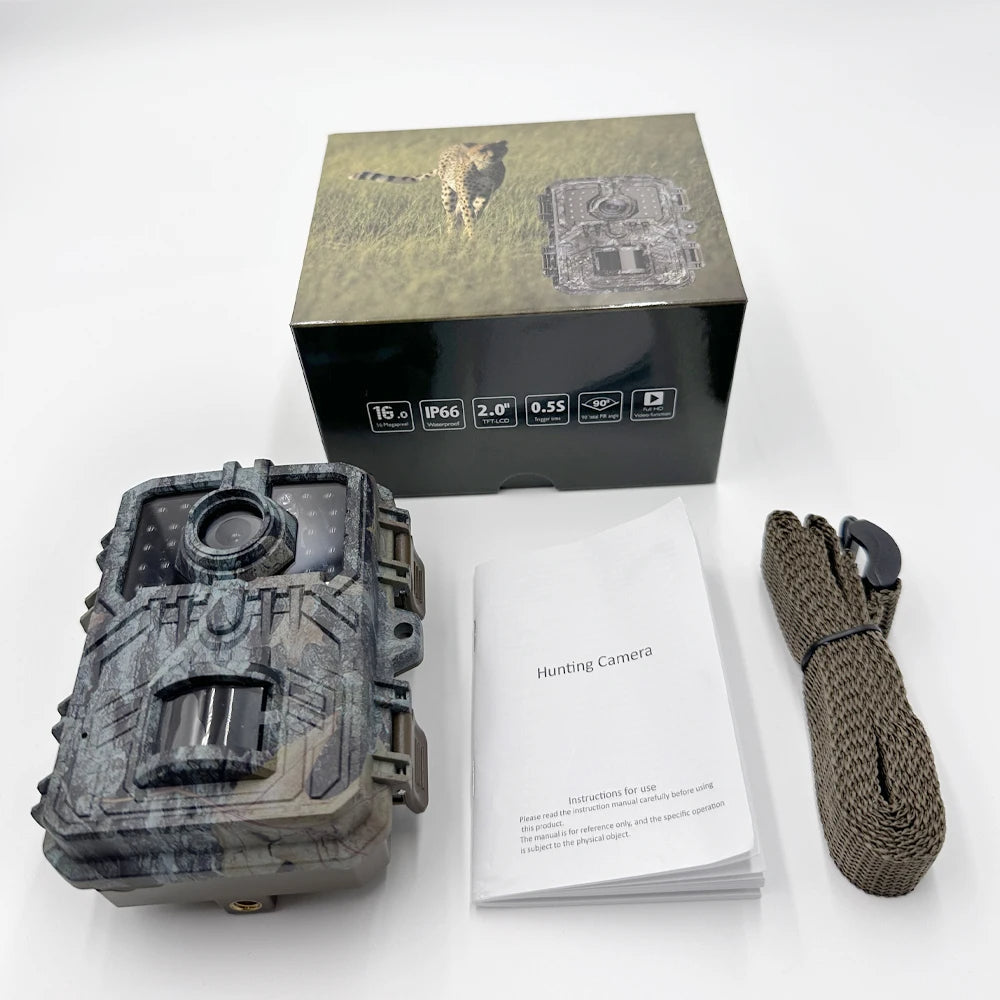 Colverro™ Mini 16MP Trail Camera with Night Vision and PIR Sensor