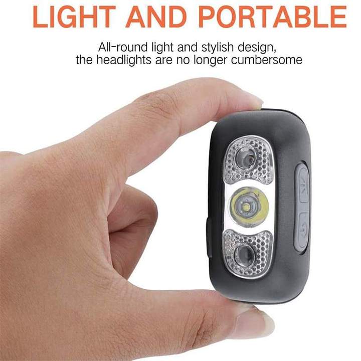 Colverro™ Rechargeable LED Headlamp with Motion Sensor and SOS Mode