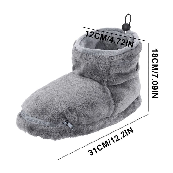 Colverro™ USB Heated Slippers with Soft Plush for Toasty Warm Feet