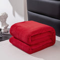 Colverro™ Soft Flannel Throw Blanket for Couch, Bed and Camping