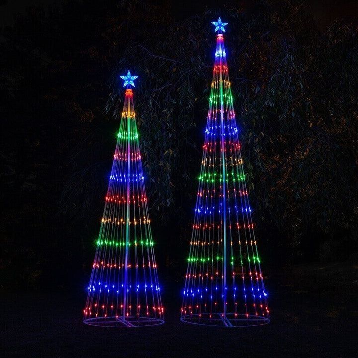 Colverro™ Animated Multicolor LED Outdoor Christmas Tree Light Show