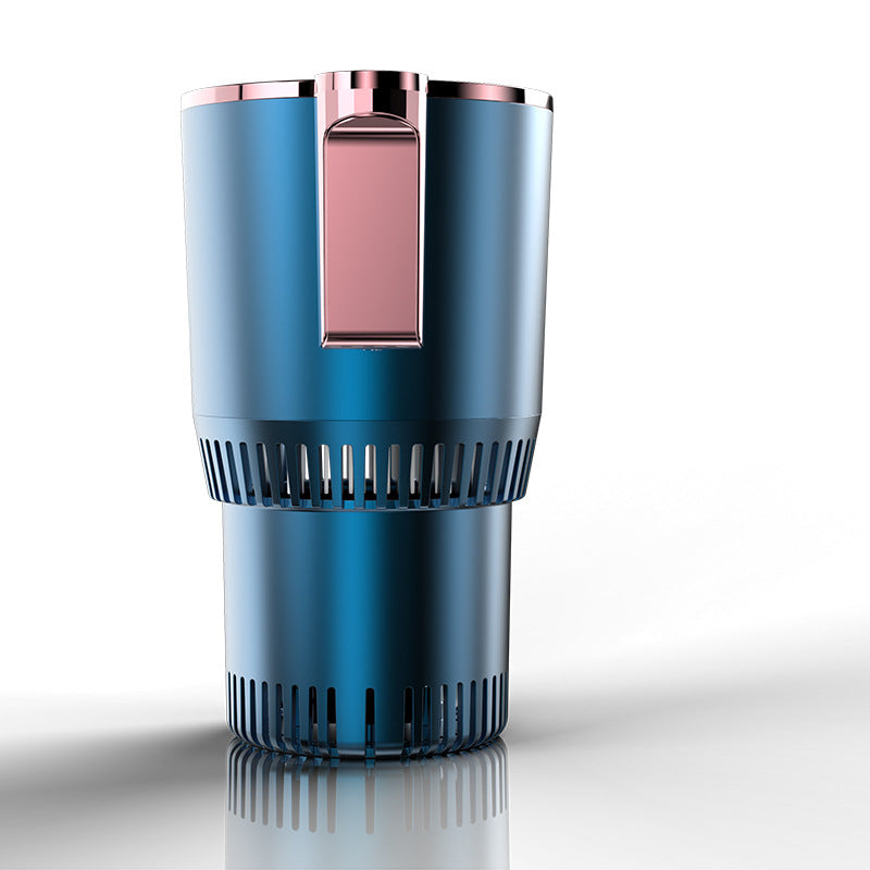Car cup warmer and cooler in cup holder