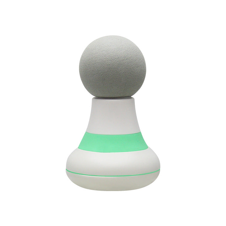 Mini pocket massage gun in hand